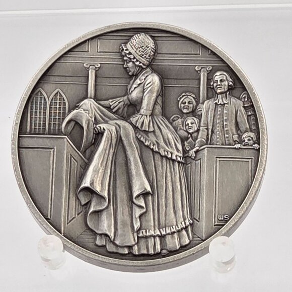 Faith Robinson Trumbull The Great Women American Revolution Bicentennial Medals - Picture 1 of 3